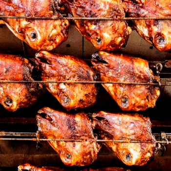 Tête d'agneau au four