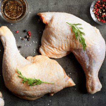 Cuisse de poulet marinée